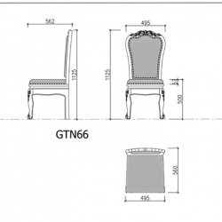 Ghế hội trường GTN66