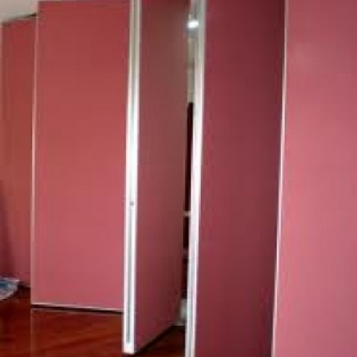 Vách ngăn di động bọc nỉ