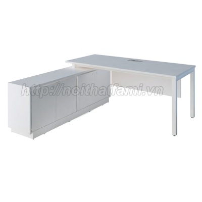 Bàn Giám Đốc Chân Sắt Fami RV1818DL-L