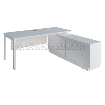 Bàn Giám Đốc Chân Sắt Fami RV1818DL-R